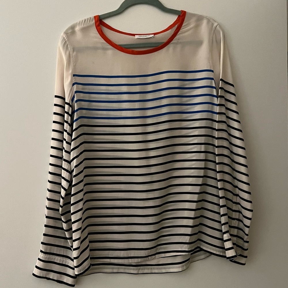 Equipment silk blouse